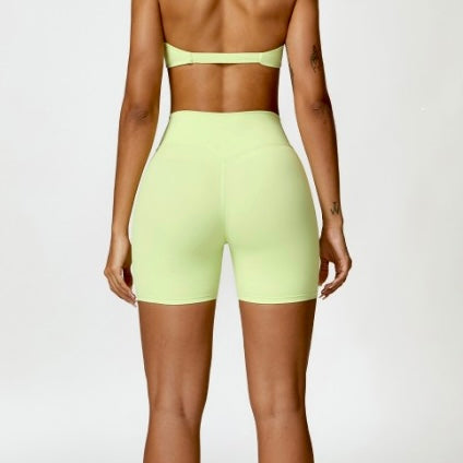 Light Green Smooth Shorts